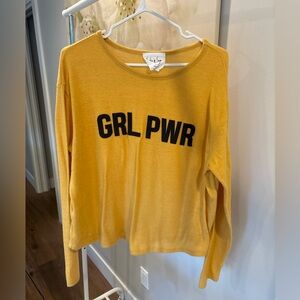 Sadie + Sage long sleeve top - medium